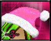 ~S~Baby Pink Santa Hat