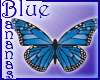 animated blue butterfly