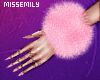 Pink Fur | Wrist