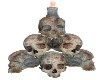 Skull Candle Stack