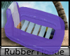Rubber Floatie Purple