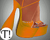 T! Hot Babe Orange Heels