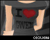 ! I Heart Gwen - Tee [F]