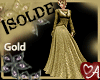.a Isolde Gown Gold