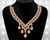 Sparkly Coral Necklace
