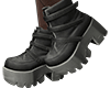 Rustic Black Boots