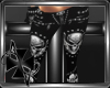 [AH]XXL Skull Black Pant