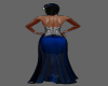 dress coktail blue night