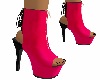 Pink Tie Ankle Boot