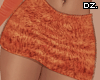 D. Jen Orange Fur Skirt!