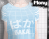x Baka - Top Blue