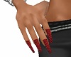 Red Leapord Nails