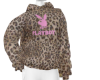 LEOPARD PLAYBOY HOODIE