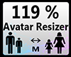 Avatar Scaler 119%