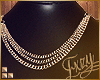E. Necklace Chains Gold