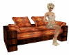 Rustic Patchwork Sofa