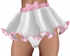 Short White Pink Skirt