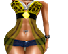 ! ZAKIA YELLOW(XXL)
