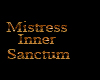 Inner Sanctum Sign