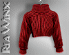 Crimson Turtleneck Swtr