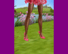 talon rose foncé