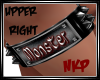 Monster Upper Armband R