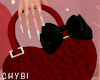 C~Red/Black Cutie Purse