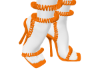 Q - WIRED HEELS - ORANGE