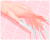 Long nails white