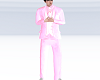 Light Pink Suit Shiny