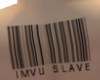 Back Barcode IMVU Slave