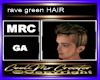 rave green HAIR