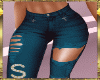 SKULLDENIM BLUE PANTS RL