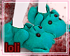 ♡blue bear slippies