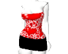 RLL val REd heart dress