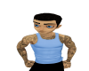 T-Shirt+Tatto (blue)