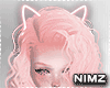 Neon Pink Cat Ears