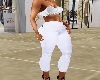 White Capri Outfit