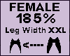 Leg Thigh Scaler 185% XX
