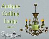 Antique Ceiling Lamp Grn