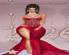 CHERRY RED GOWN