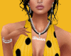 YELLOW DOTTIE DRESS