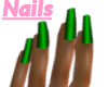  Green Small Hands Nails