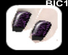 Purple/Black Corset