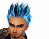 rave hair blue