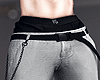 金 Belt Loose Pants