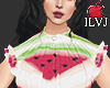 Dress Watermelon White