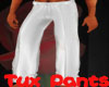 MR Groom Tux Pants White