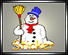 Snowman Animated Sticker