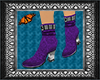 (BFD) Ankle Boots Purple